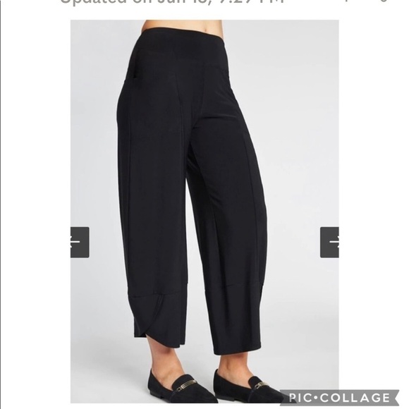 SIMPLI angle seam lantern pants comfortable casual - Picture 1 of 9